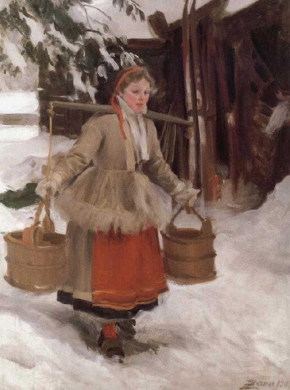 Anders Zorn Unknow work 101 China oil painting art